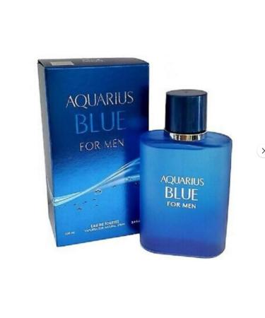 Aquarius Blue Men's Cologne 3.4 Oz Eau de Toilette Spray 100ml