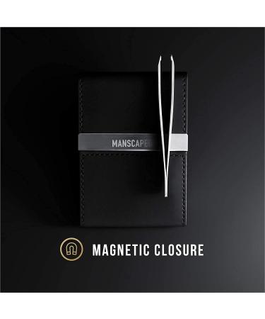 MANSCAPED Shears 2.0 Men's Nail Kit - Stainless Steel Clippers, Scissors, Tweezers, Nail File - Luxury 4-Piece Grooming Set - Buy Online on GoSupps.com