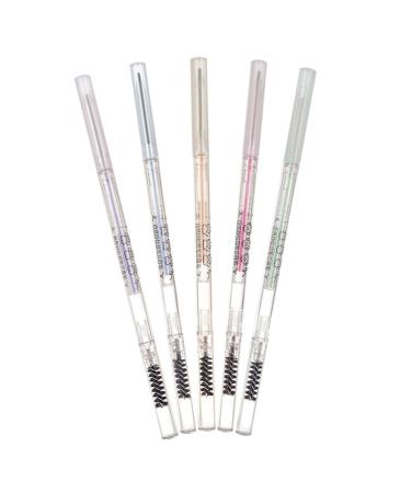 TOVINANNA 5pcs Brow Pencils Brown Eyebrow Pencil Thin Eyebrow Pencil Best Eyebrow Pencil Eyebrow Pens Paste