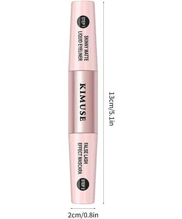 Yeeda Mascara And Eye Liner In One Piece Mascara And Eyeliner With Ultra Fine Brush Head Long Lasting Natural Eye Looking Mascara & Liquid Eyeliner 2 In 1 For Travel Microblading - Buy Online on GoSupps.com