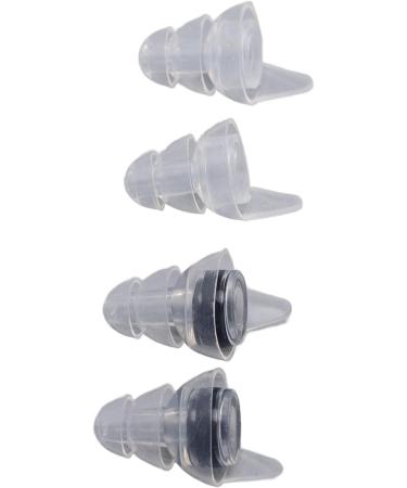 4Pcs Concert Ear Plugs - Noise Reduction Silicone Earplugs for Musicians | Ergonomic Drummer Hearing Protection - Buy Online on GoSupps.com