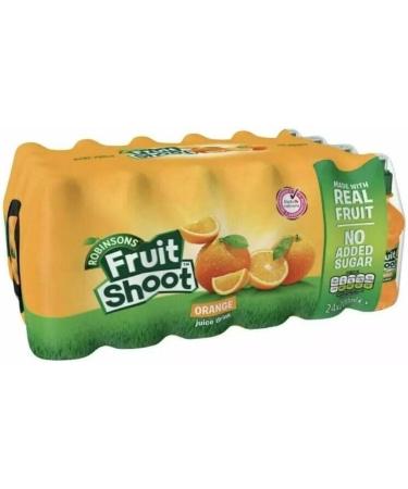 Fruit Juice Drink for Kids 200ml Bottles Pack of 24 Robinsons Fruit Shoot (Orange) - Buy Online on GoSupps.com