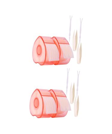 Ipetboom 4 Rolls Lace Double Eyelid Sticker Mermaid Party Decorations Eyelid Tape Strip Makeup Tape Stickers Women Eyelid Sticker Double Eyelid Fiber Heart-shaped Tape Strips