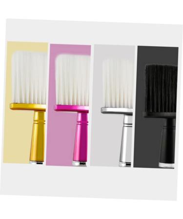 POPETPOP Hair Cleaning Brush Haircut Cleaning Brush Hair Sweep Brush Hair Duster Brush Barber Cleaning Brush Hair Cutting Neck Duster Barber Hair Duster Wool Duster Face 14x10cm Golden - Buy Online on GoSupps.com
