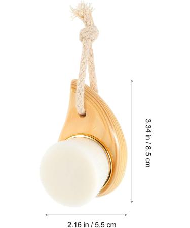 Lurrose face brush cleansing facial brush silcone body scrubbers pore scrubber makeup removal brush nose scrubber tool blackhead removing brush skin care brush pores wooden Cleansing brush - Buy Online on GoSupps.com