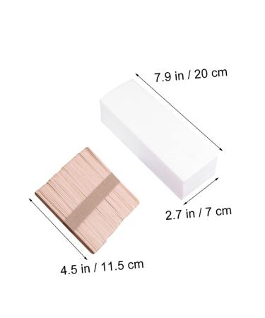 Doitool 800 Stk Cotton Cleaning Cloths - Strong Hair Removal Wax Stripes for Salon & Home Use - Premium Depilating Bamboo Fabric - Buy Online on GoSupps.com