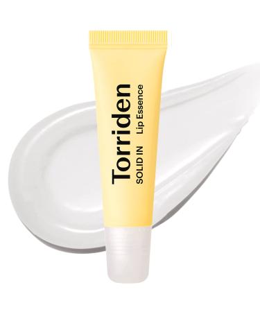 Torriden SOLID In Ceramide Lip Essence 0.37 Oz  Moisturizing Lip Essence for Glowy  Dewy  Plumped  and Radiant Lip with Organic Jojoba Seed Oil  Ceramides  and Fuligo Wax