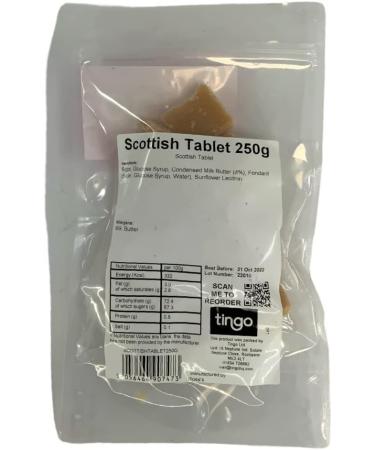 Scottish Butter Tablet 250 Gram Bag (1/4 Kilo) - Buy Online on GoSupps.com
