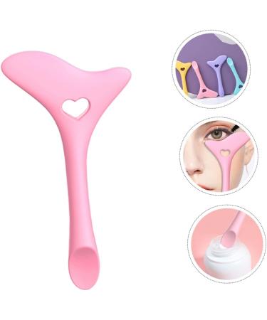 Housoutil Eyeliner Aid Liquid Eyeliner Silicone Molds Pink Tools Marscara Drawing Aids Makeup Tools With Wings 11.7X5.9CM Pink - Buy Online on GoSupps.com