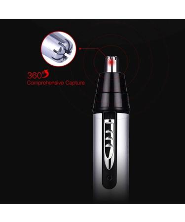 Buy Rechargeable Nose & Ear Hair Trimmer | Painless Professional Hair Removal for Men - Eyebrow & Facial Trimmer - Buy Online on GoSupps.com