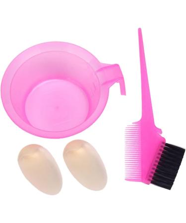 FRCOLOR 6 Sets Hair Dye Tool Beard Dye Brush Hair Coloring Brushes Hair Dyeing Supplies Hair Dyeing Brush Hair Paint Brush Hair Salon Tool Hair Coloring Bowl Comb Pink Baking Oil - Buy Online on GoSupps.com