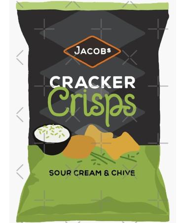 Jacobs Cracker Sour Cream & Chive 150 G | No Artificial Colours or Flavours | Suitable for Vegetarians | Oven Baked | Baked to Delight - Buy Online on GoSupps.com