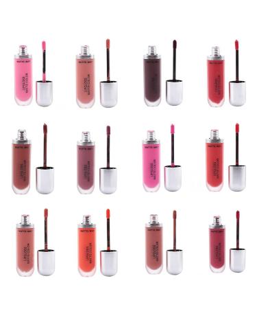 Nourishing Matte Lipgloss - Long Lasting Hydrating Lipstick | Moisturizing Lip Color for All Skin Types - Buy Online on GoSupps.com