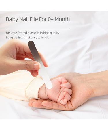 Baby Nail Clippers Set with Cute Case - Newborn Manicure Kit for New Mom Grooming Gift (Bronze+White) - Buy Online on GoSupps.com