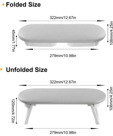 Skoulazeo Arm Rest For Nails Tech | Manicure Hand Pillow Cushion Folded Comfortable Upgraded Washable Nail Arm Rest Accessories Tool For Nail Tech Technician Beginner Use - Buy Online on GoSupps.com