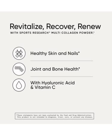 Sports Research Multi Collagen Complex Chocolate 1.03 lb (465 g) - Buy Online on GoSupps.com