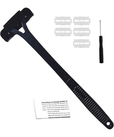 Back Hair Cutter with Long Handle - Foldable Body Hair Trimmer for Men | Fast & Portable Hair Removal Tool - Buy Online on GoSupps.com