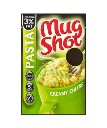 Mug Shot Shot Mug - Creamy Cheese - Pasta Snack - 68g (10 x 68g)