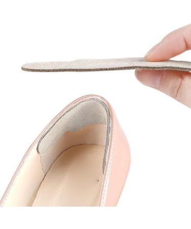 Heel Cushion Pads for Shoes - 3 Pair Set | Flexible Faux Leather Adhesive & Breathable Inserts for Comfort - Buy Online on GoSupps.com