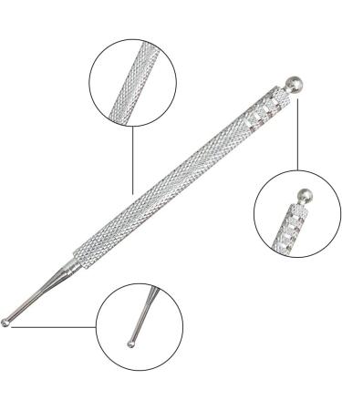 Buy Acupressure Pen - Meridian Pencil Massage Tool | Stainless Steel Acupuncture Stick for Scar Care | 10 cm 2/5 mm Ball - Fast International Shipping - Buy Online on GoSupps.com