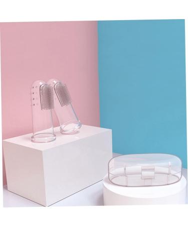 Minkissy 9-Piece Toddler Toothbrush Set | Infant Finger Toothbrush & Mouth Massage Device for Kids - International Shipping Available - Buy Online on GoSupps.com