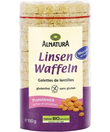 ALNATURA - Lentil Cakes 100G - Pack of 4 - Buy Online on GoSupps.com