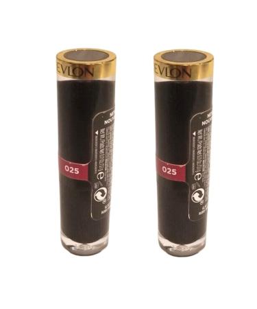 REVLON Super Lustrous Glass Shine Lipstick - Pack of 2 Glassy Ruby 025 | International Shipping Available - Buy Online on GoSupps.com