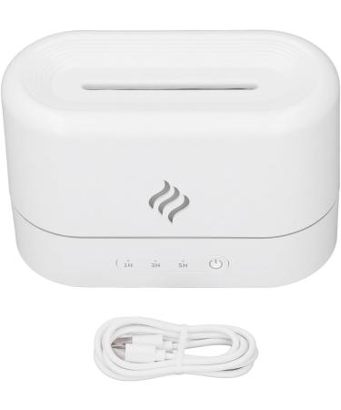 Flame Essential Oil Diffuser - Noiseless 7 Colors 3 Timer Settings 250ml Humidifier for Yoga & Relaxation - International Shipping Available - Buy Online on GoSupps.com