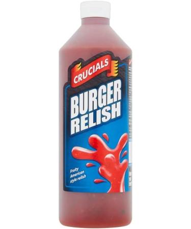 Burger Sauce Bundle with Crucial Burger Relish Squeezy Sauce 1ltr (2 Pack) - Buy Online on GoSupps.com