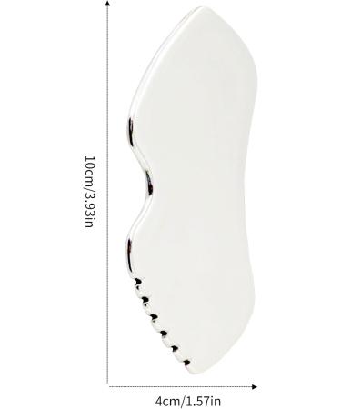 Foyten Gua Sha Facial Tools 304 Stainless Steel Face Sculpting Tool for Skin Caer Body Muscle Chin Guasha Tool for Fatigue Relief and Full Body Massage - Buy Online on GoSupps.com
