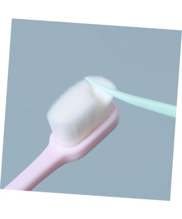 Anneome 2pcs Soft Toothbrush Set - Ideal for Teeth Washing Dental Floss and Denture Cleaning - Buy Online on GoSupps.com