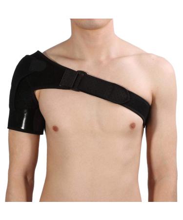 Adjustable Shoulder Bandage - Neoprene Support with Compression & Refrigeration Therapy for Sports Recovery - Buy Online on GoSupps.com