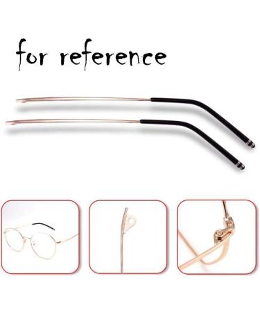 VekkEr Yewear Leg - Replacement Temples for Eyeglasses | Thin Metal Frame Arms in Rose Gold | Ideal Eyeglass Accessories for Reading Glasses - Buy Online on GoSupps.com