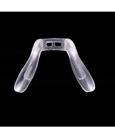 Perffitt Rubber Silicone Anti-Slip Clip-On Saddle Bridge Nose Pads for Glasses - Clear Transparent - 1 Pair - Buy Online on GoSupps.com