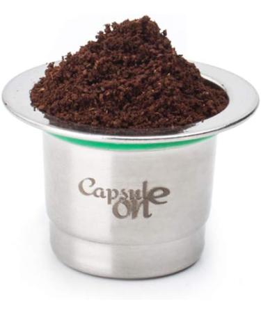 Zerodis Capsules de caf r utilisables en acier inoxydable gousses rechargeables cuill re poncer d' tanch it compatibles avec Scishare deux utilisations le caf en acier inoxydable - Buy Online on GoSupps.com