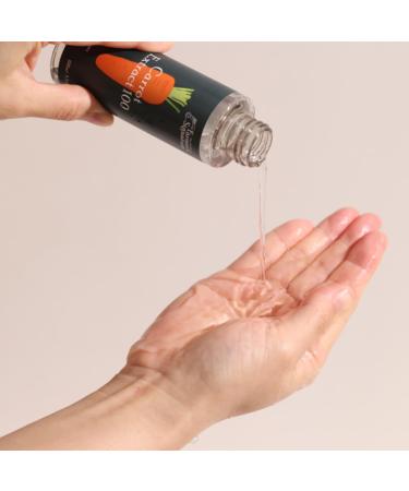 Farmer's Signature Vegan Korean Skincare Toner - 100% Vegan Carrot Extract 100ml | Perfect for All Skin Types - K-Beauty - Buy Online on GoSupps.com