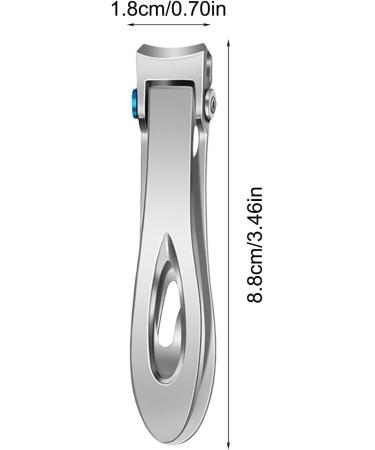 Large Nail Clippers Toenail Clippers for Seniors Stainless Steel Toenail Cutter Portable Nail Cutter with Long Handle and Metal Nail File Ergonomic Nail Clippers with Bevelled Head Silver - Buy Online on GoSupps.com