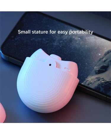 Automatic Nail Clipper White/Black Portable Electric Fingernail Clippers with Light USB Chargeable 2 in 1 Design Electric Nail Clippers for Seniors Kids Adults#White - Buy Online on GoSupps.com