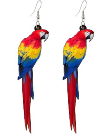 Feylie Birds Dangle Earrings | Cute Acrylic Drop Earrings | Fashion Jewelry Gift for Women & Girls - Buy Online on GoSupps.com