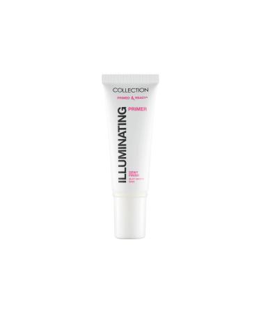 Collection Cosmetics Primed and Ready Illuminating Primer Dewy Finish For Dry Skin 25ml Pearl (Packaging may vary) Illuminating 25 ml (Pack of 1)