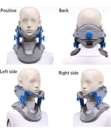 SSDDLZEQ Neck Support Bandage | Ergonomic Adjustable Neck Traction Device for Pain Relief - International Shipping - Buy Online on GoSupps.com