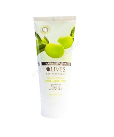 Hand cream based on olive oil