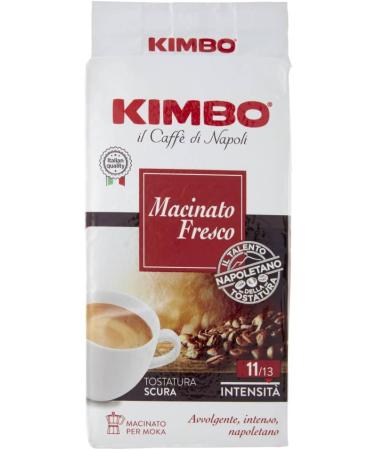 Kimbo Macinato fresco caffe' italiano Caff Macinato Italian Caf moulu convient pour cafeti re Moka Lot de 4x 250 gr + Italian Gourmet polpa 400g - Buy Online on GoSupps.com