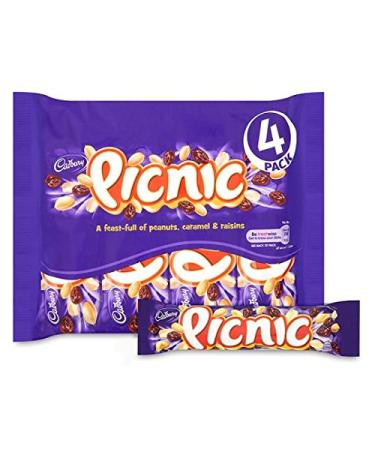 Cadbury Picnic (4 x 38 g) - Pack of 6