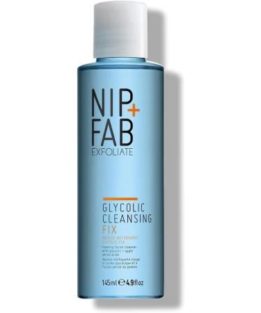 Nip + Fab Glycolic Acid Fix Foaming Cleanser for Face with Olive Oil  Exfoliating Resurfacing AHA Facial Cleansing Foam Wash for Exfoliation Even Tone Brighten Skin  Fine Lines and Wrinkles