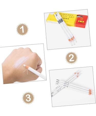 FRCOLOR Eyeliner Women Women Pens Multifunctional Eyebrows Liner Highlighter and Make Wild Gliding Tool Lips Microblading Peel Clear Supplies White - Buy Online on GoSupps.com