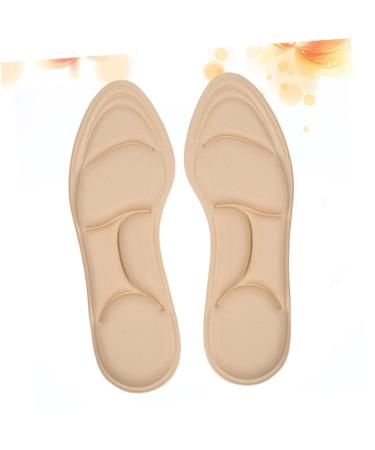 Beaupretty Sponge Insoles Exercise Shoe Inserts Shoe Filler Shoe Pads Insoles for Arch Support Shoe Insert Women Insoles for Shoes Orthotic Insoles Shoe Insoles Massage Miss As Shown 25.00X8.80X0.90CM