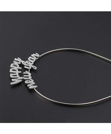 Shop Lurrose Happy New Year Headband | Alloy Hair Hoop for Women | Party & Festival Accessory - Buy Online on GoSupps.com