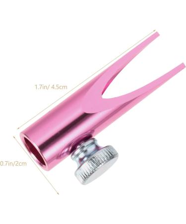 Housoutil Crayon Sharpener Eyebrow Sharpening Tool Aluminum Alloy Metal Student Eye Pencil Sharpener Pink 4.5x2cm - Buy Online on GoSupps.com