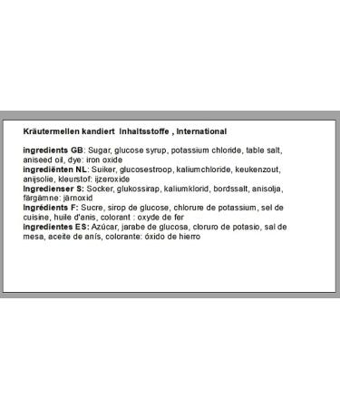 250 g of anise herb candies - Buy Online on GoSupps.com